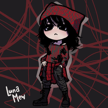 Cute Girltober Drawing &quot;Grunge&quot; - Oktober 2024