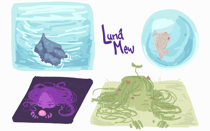 Doodling Colour Study - April 2024 Doodling Colour Study - April 2024