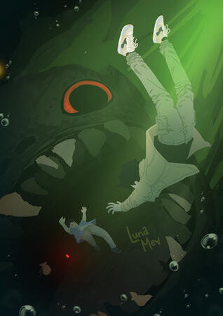 Julien Bam Underwater Scene - Okt 2024