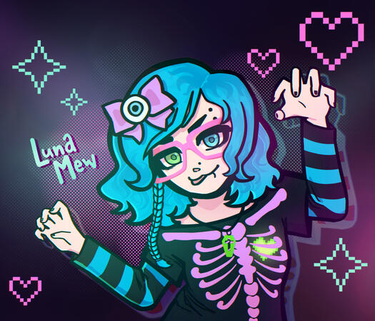 Horrorkissen Fanart - April 2024 Horrorkissen Fanart - April 2024